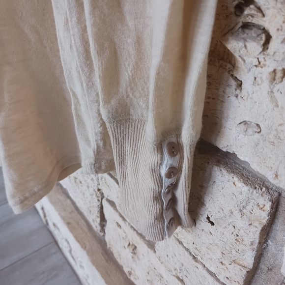 BKE longsleeve tee with lace cream size XL - Picture 6 of 6